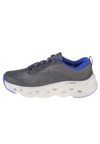 skechers - Buty do biegania damskie, Skechers Go Run Swirl Tech. Kolor: szary. Sport: bieganie