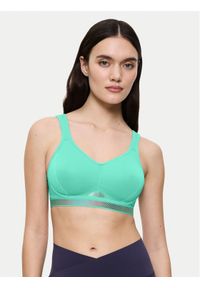 Triumph Biustonosz sportowy Triaction Cardio Flow 10205923 Zielony. Kolor: zielony. Materiał: syntetyk