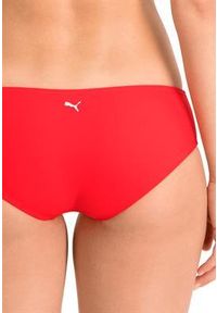 Dół od bikini Dameskie Puma Hipster w kolorze czerwonym. Kolor: czerwony. Materiał: poliester