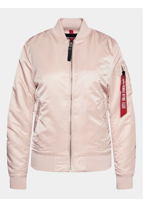 Alpha Industries Kurtka bomber MA-1 VF 59 133009 Różowy Regular Fit. Kolor: różowy. Materiał: syntetyk