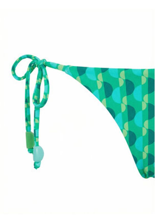 Seafolly Dół od bikini Sorrento 40651-277 Zielony. Kolor: zielony. Materiał: syntetyk