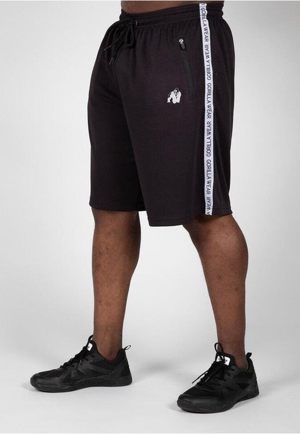 GORILLA WEAR - Reydon Mesh Szorty 2.0 - Czarny. Kolor: czarny. Materiał: mesh. Sport: fitness