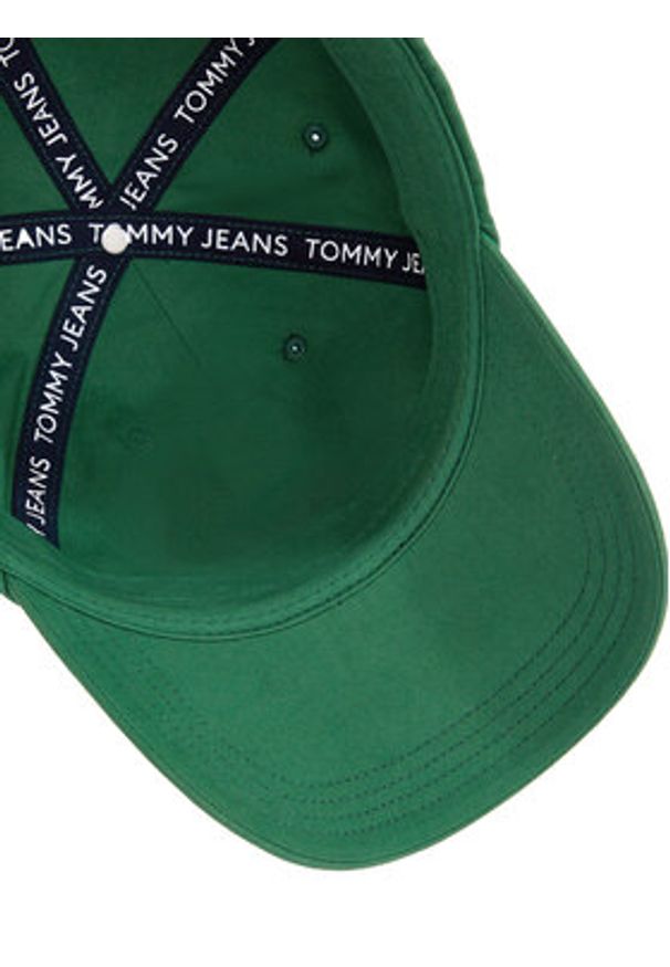 Tommy Jeans Czapka z daszkiem Tjm Heritage Core Cap AM0AM12933 Zielony. Kolor: zielony. Materiał: materiał, bawełna