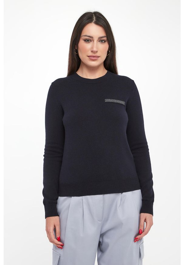 Sweter damski wełniany PESERICO. Materiał: wełna