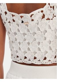 Fracomina Top FR26ST4017K488R6 Écru Regular Fit. Materiał: bawełna #3