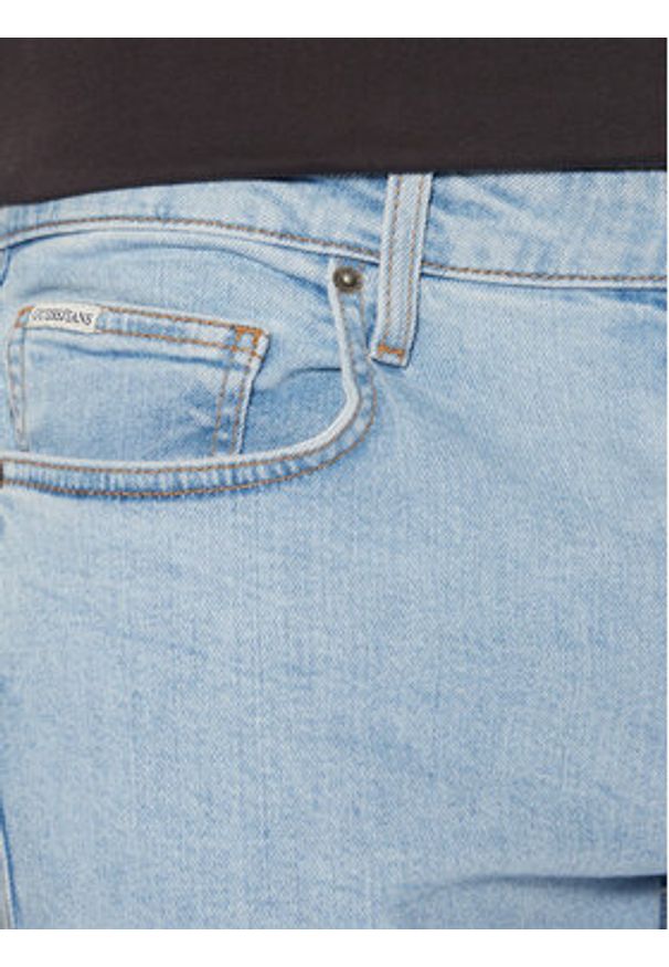 Guess Jeans Jeansy M4YA1C D5DM1 Niebieski Slim Fit. Kolor: niebieski