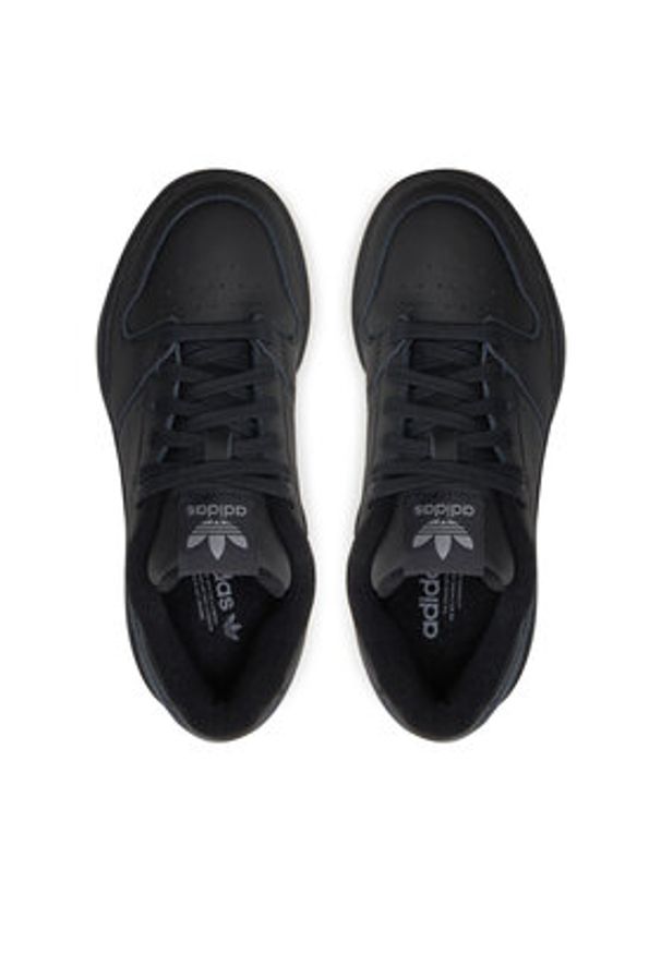 Adidas - adidas Sneakersy Team Court 2 Str IE3462 Czarny. Kolor: czarny. Materiał: skóra