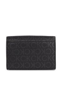 Calvin Klein Duży Portfel Damski Ck Must Bifold/Cardhldr_Epi Mono K60K611775 Czarny. Kolor: czarny. Materiał: skóra #2