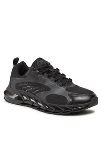 Sneakersy Plein Sport Runner FACS USC0438 Black/Black 0202. Kolor: czarny. Materiał: materiał. Styl: sportowy #1