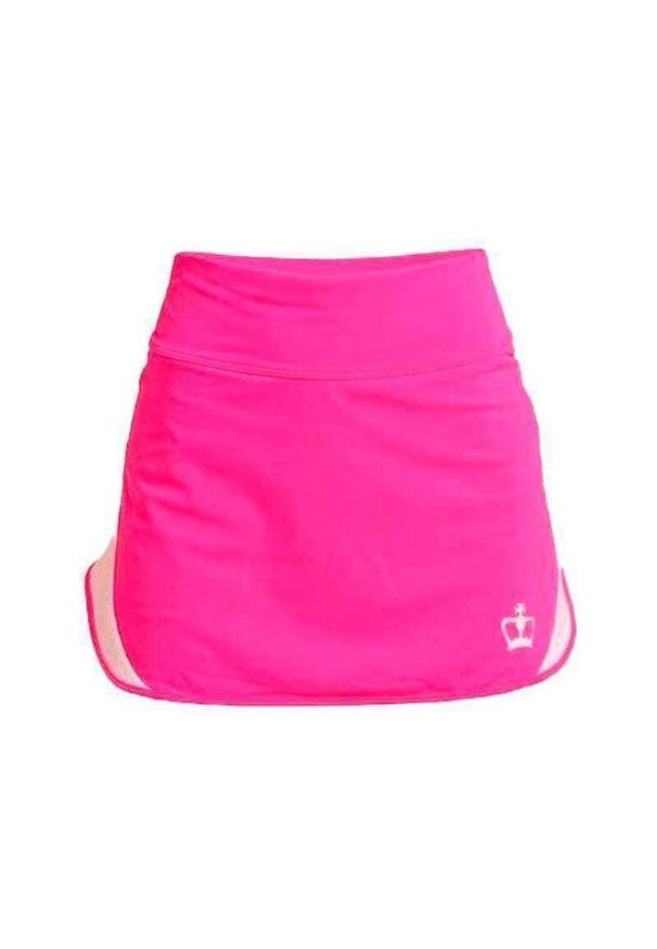 BLACK CROWN - Pink Black Crown Tallin Skirt. Kolor: różowy