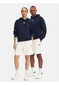 Lacoste Bluza SH2740 Granatowy Regular Fit. Kolor: niebieski. Materiał: bawełna #3