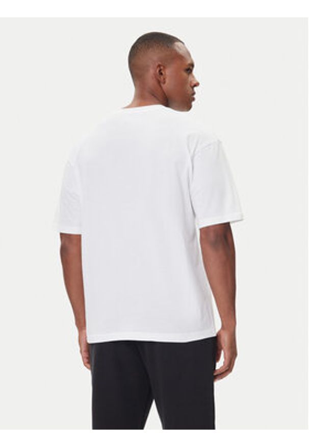 TOMMY HILFIGER - Tommy Hilfiger T-Shirt UM0UM03685 Biały Regular Fit. Kolor: biały. Materiał: bawełna