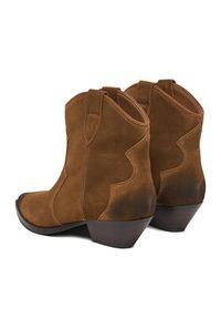 Badura Kowbojki EO-V365-05 Brązowy. Kolor: brązowy. Materiał: zamsz, skóra #6