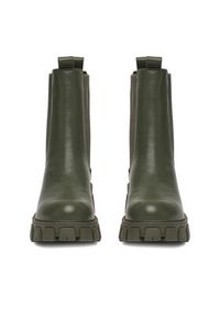 DeeZee Sztyblety 12837-22 Khaki. Kolor: brązowy. Materiał: materiał #4