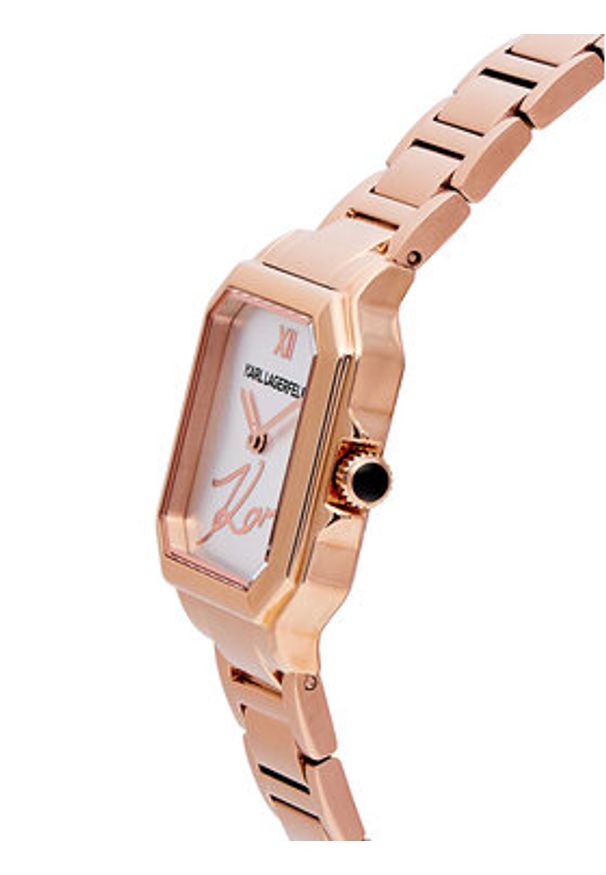 Karl Lagerfeld - KARL LAGERFELD Zegarek R0553102509 Różowe złoto. Kolor: wielokolorowy, różowy, złoty