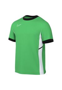 Nike - Męska Koszulka Z Krótkim Rękawem Academy 25 DriFIT. Kolor: zielony. Długość rękawa: krótki rękaw. Długość: krótkie