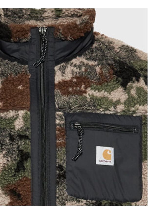 Carhartt WIP Polar Prentis Liner I025120 Khaki Regular Fit. Kolor: brązowy. Materiał: polar, syntetyk