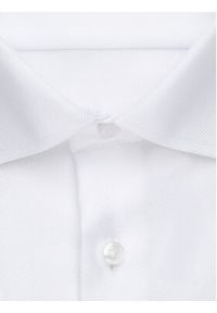 Seidensticker Koszula 01.653690 Biały Slim Fit. Kolor: biały. Materiał: bawełna #2