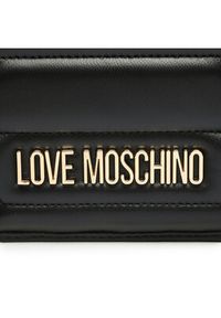 Love Moschino - LOVE MOSCHINO Torebka JC4056PP1HL1200A Czarny. Kolor: czarny. Materiał: skórzane #4