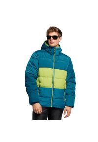 Kurtka puchowa męska CMP 32Z2957. Kolor: zielony. Materiał: puch. Sezon: zima. Styl: wakacyjny #1