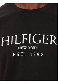 TOMMY HILFIGER - Tommy Hilfiger T-Shirt MW0MW36499 Czarny Regular Fit. Kolor: czarny. Materiał: bawełna