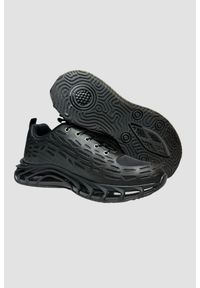 Just Cavalli - JUST CAVALLI Czarne sneakersy FONDO LETO DIS. 3, Rozmiar 42. Kolor: czarny