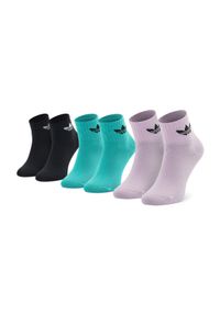 Adidas - adidas Skarpety długie Ankle HK7186 Czarny. Kolor: czarny. Materiał: materiał