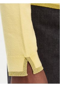 Liu Jo Kardigan WA6280 MS49I Żółty Regular Fit. Kolor: żółty. Materiał: wiskoza #4