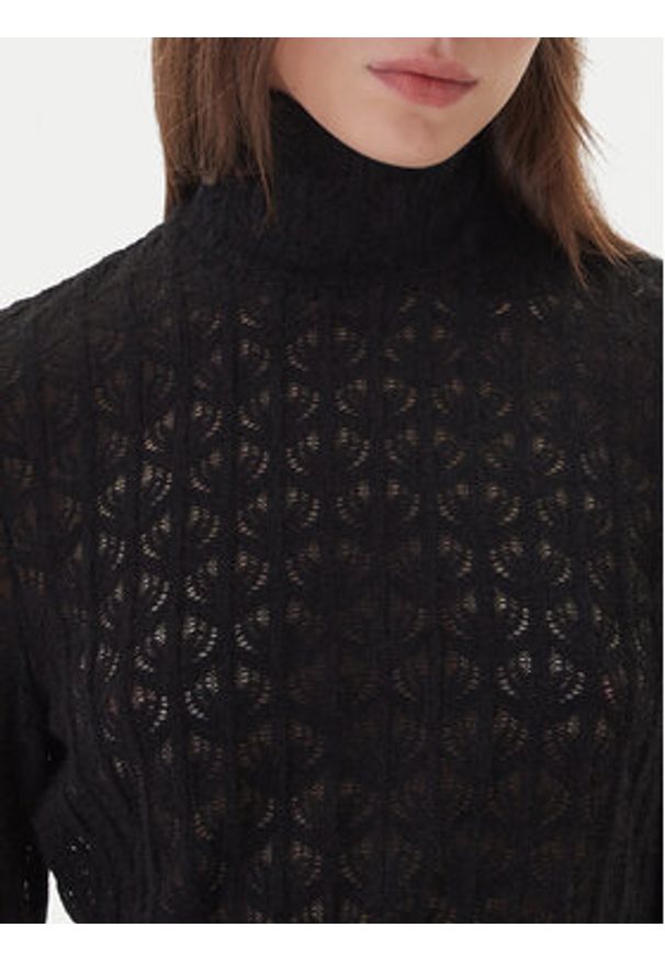 Pinko - PINKO Bluzka Rufina 105979 A2YI Czarny Regular Fit. Kolor: czarny. Materiał: syntetyk