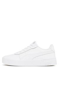 Puma Sneakersy Carina 2.0 385849 02 Biały. Kolor: biały. Materiał: skóra