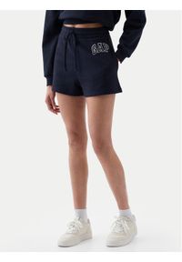 GAP - Gap Szorty sportowe 870535-02 Granatowy Regular Fit. Kolor: niebieski. Materiał: bawełna