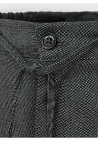 Pako Lorente - PAKO LORENTE – Męskie spodnie w kolorze szarym. Okazja: na co dzień. Kolor: szary. Materiał: poliester, wiskoza, elastan. Wzór: melanż. Sezon: jesień. Styl: casual #3