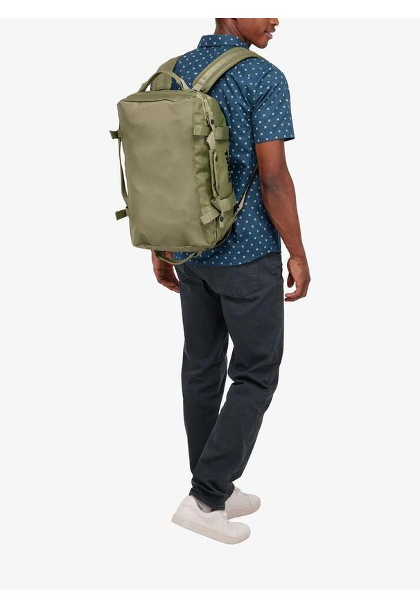 THULE - Torba podróżna Thule Chasm Recycled Duffel 30L - olivine. Kolor: zielony