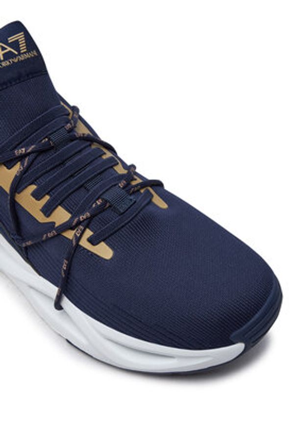 EA7 Emporio Armani Sneakersy X8X087 XK227 U043 Czarny. Kolor: czarny. Materiał: materiał