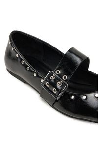 ONLY Shoes Baleriny 15340896 Czarny. Kolor: czarny. Materiał: skóra #4