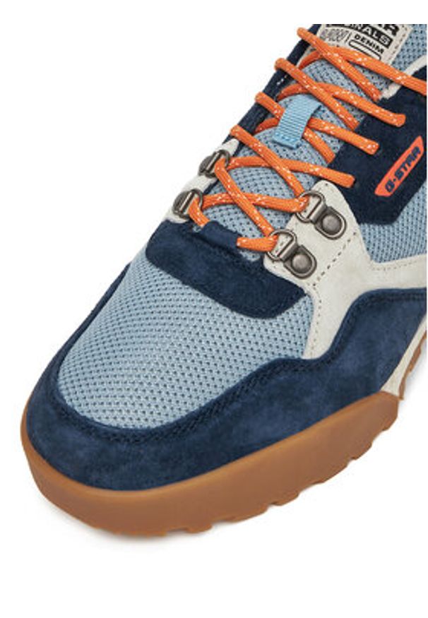 G-Star RAW - G-Star Raw Sneakersy V5-10510 Niebieski. Kolor: niebieski. Materiał: materiał