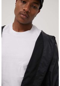 adidas Originals kurtka HB9489 męska kolor czarny przejściowa. Okazja: na co dzień. Kolor: czarny. Materiał: materiał. Styl: casual #4