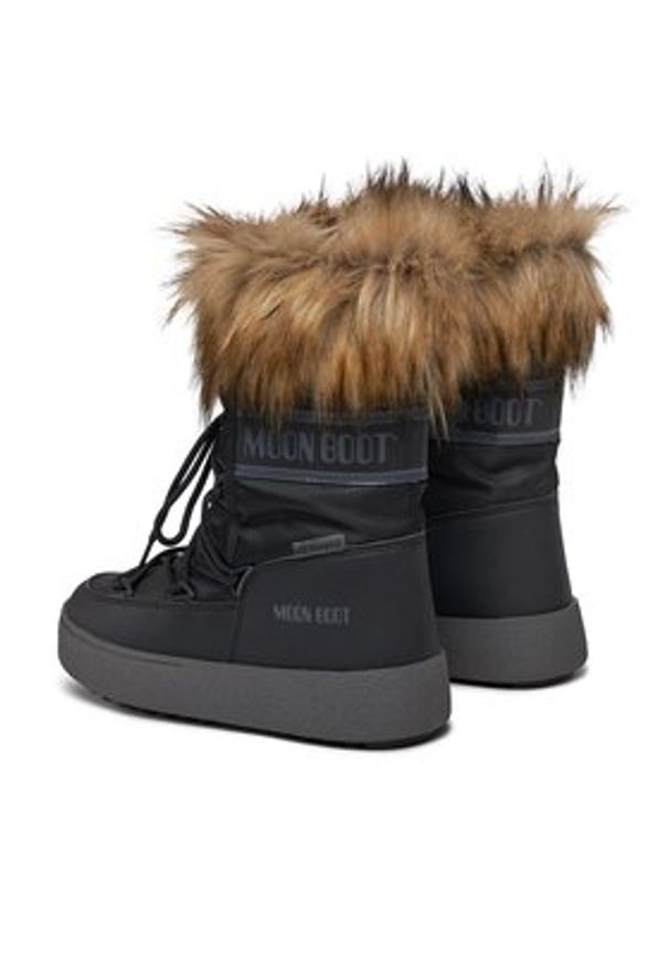 Moon Boot Śniegowce Ltrack Monaco Low Wp 24500600001 Czarny. Kolor: czarny. Materiał: syntetyk
