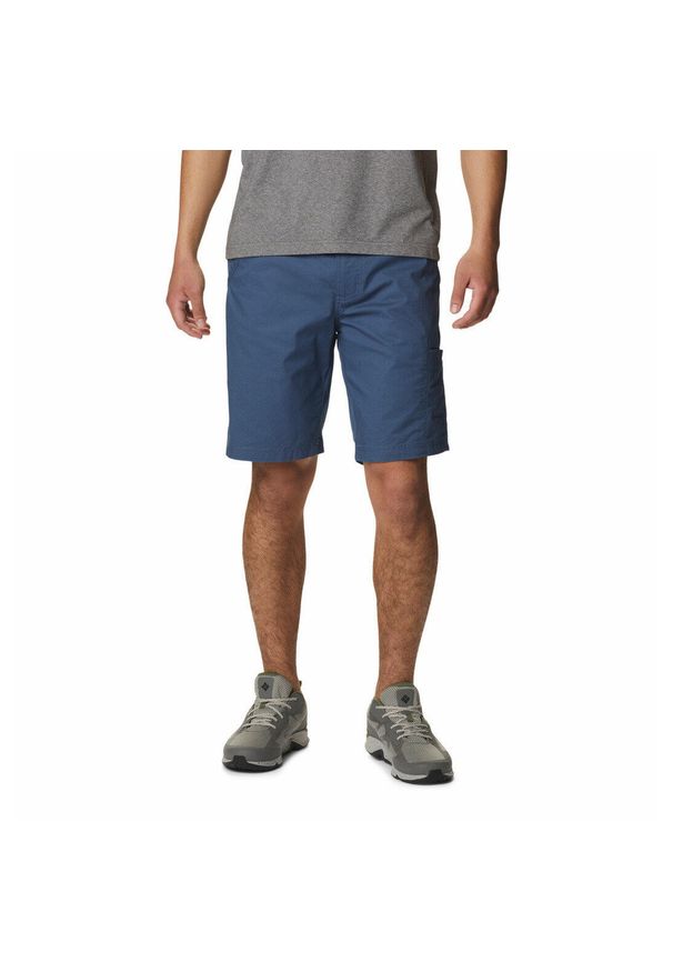 columbia - Krótkie Spodenki Turystyczne Męskie Columbia Pine Canyon Cargo Short. Kolor: niebieski. Długość: krótkie