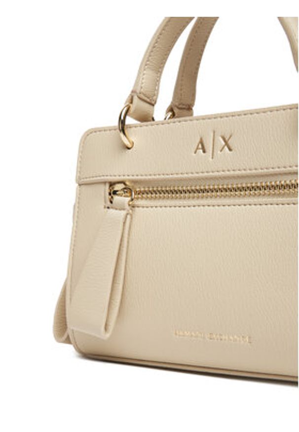 Armani Exchange Torebka XW001212 AF17117 U1092 Beżowy. Kolor: beżowy. Materiał: skórzane
