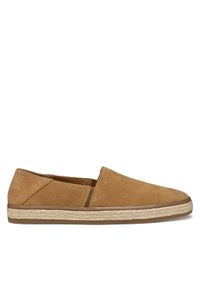 Geox Espadryle U Pantelleria U55DWA 00022 C6018 Brązowy. Kolor: brązowy. Materiał: skóra, zamsz