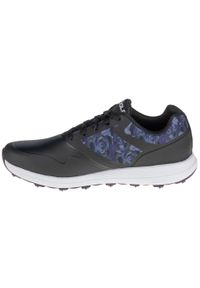 skechers - Skechers Go Golf Max, damskie buty do golfa, Czarne. Kolor: czarny. Materiał: syntetyk, skóra. Model: Skechers Sport. Sport: golf
