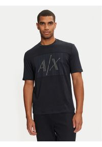 Armani Exchange T-Shirt 6DZTJD ZJBYZ 1510 Granatowy Regular Fit. Kolor: niebieski. Materiał: bawełna #1