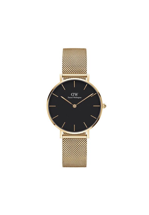 Daniel Wellington Zegarek Petite Yg Mesh DW00100347 Złoty. Kolor: złoty. Materiał: mesh