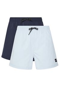 Jack & Jones - Jack&Jones Komplet 2 par szortów kąpielowych Maui 12281869 Kolorowy Regular Fit. Materiał: syntetyk. Wzór: kolorowy #6