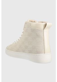 MICHAEL Michael Kors tenisówki Edie damskie kolor beżowy 43S3NVFE1Y. Nosek buta: okrągły. Zapięcie: sznurówki. Kolor: beżowy. Szerokość cholewki: normalna. Styl: klasyczny #3