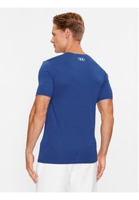 Under Armour T-Shirt Ua Sportstyle Logo Ss 1329590 Niebieski Loose Fit. Kolor: niebieski. Materiał: bawełna