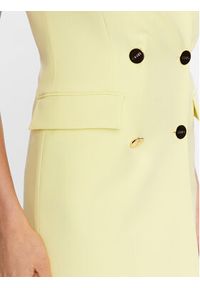 Liu Jo Sukienka koktajlowa CA3046 T2200 Żółty Regular Fit. Kolor: żółty. Materiał: syntetyk. Styl: wizytowy #4