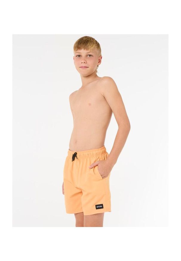 Spodenki surfingowe dla dzieci Rip Curl Offset Volley -Boy Pomarańczowy. Kolor: pomarańczowy