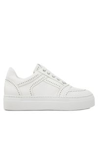 Sneakersy AGL. Kolor: biały